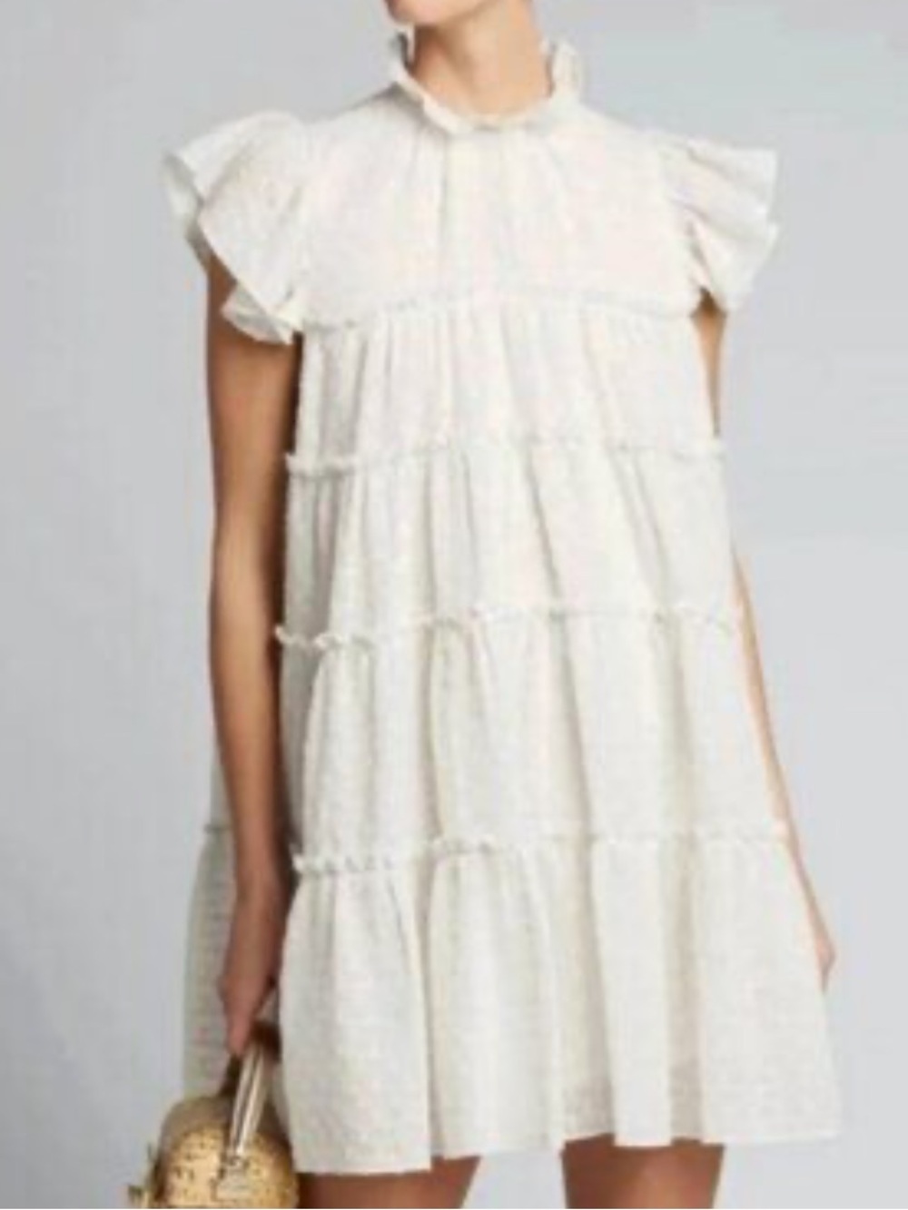 RHODE Baydoll Tiffany Dress White Size XS